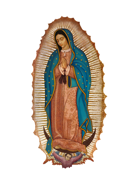 an image of Our Lady of Guadalupe