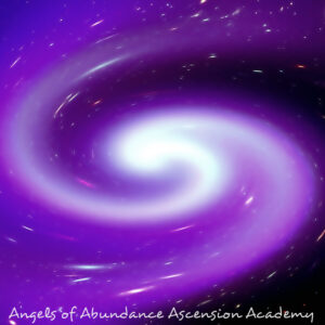 Cauldron of Violet Fire in a spiral of light