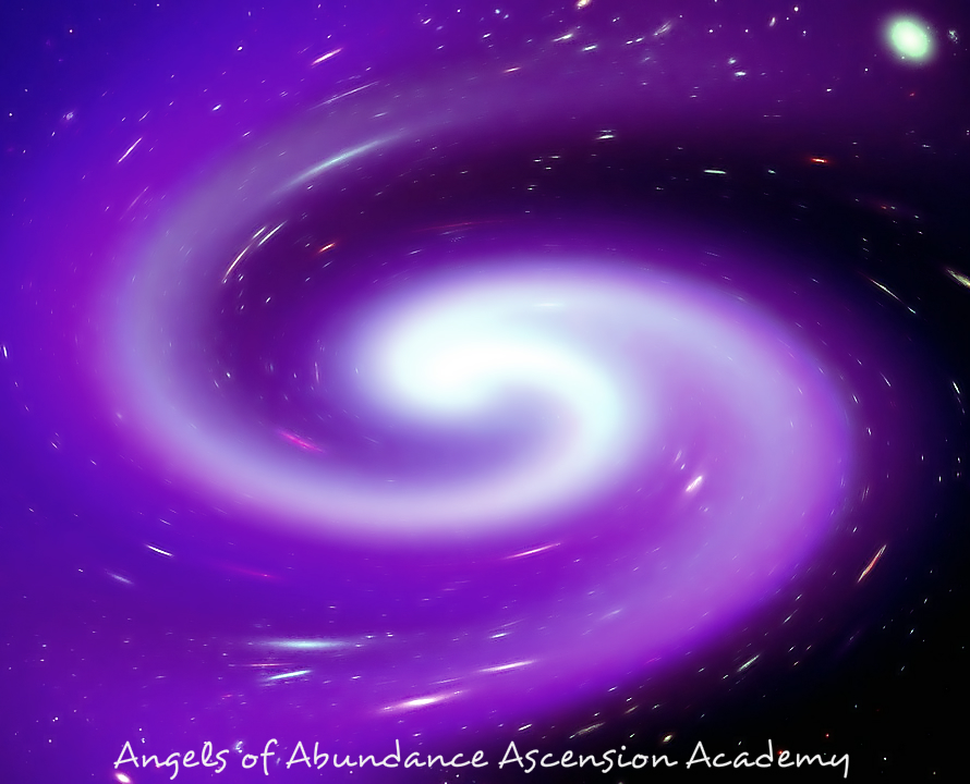 Cauldron of Violet Fire in a spiral of light